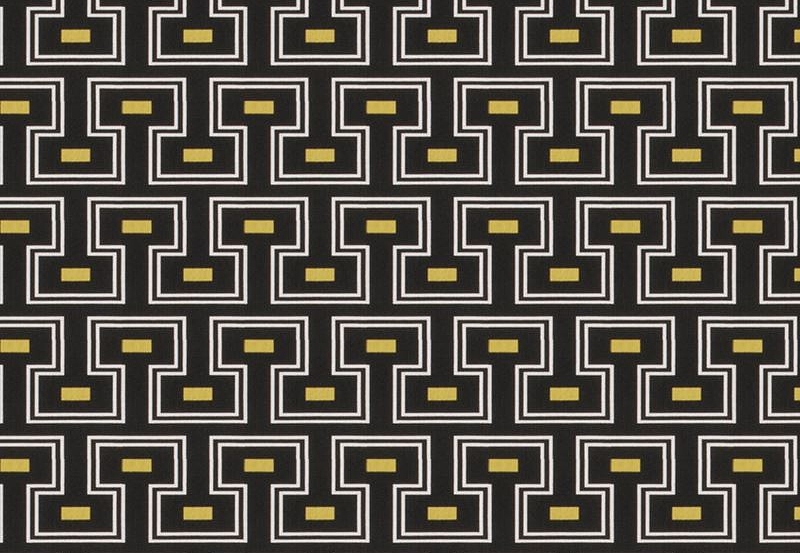 Ткань Fabricut Modern Nuances Grey Paramore/Black
