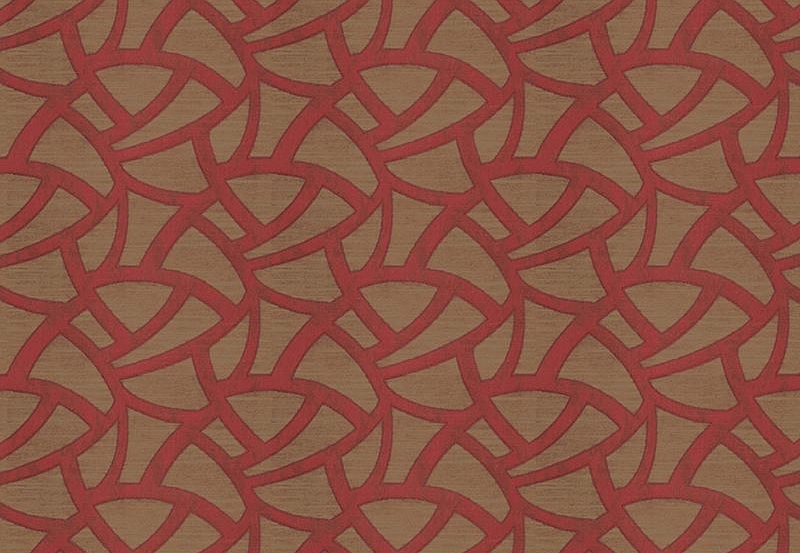 Ткань Fabricut Modern Nuances Lacquer Shinedown/Berry
