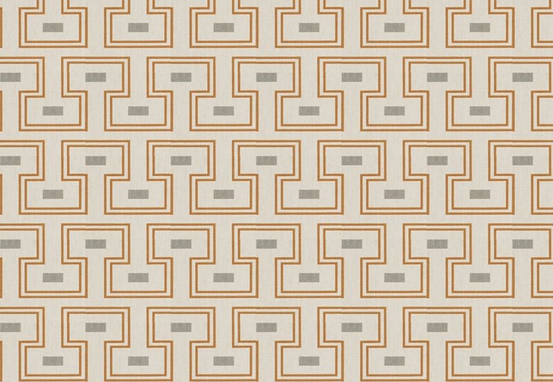 Ткань Fabricut Modern Nuances Lacquer Paramore/Orange