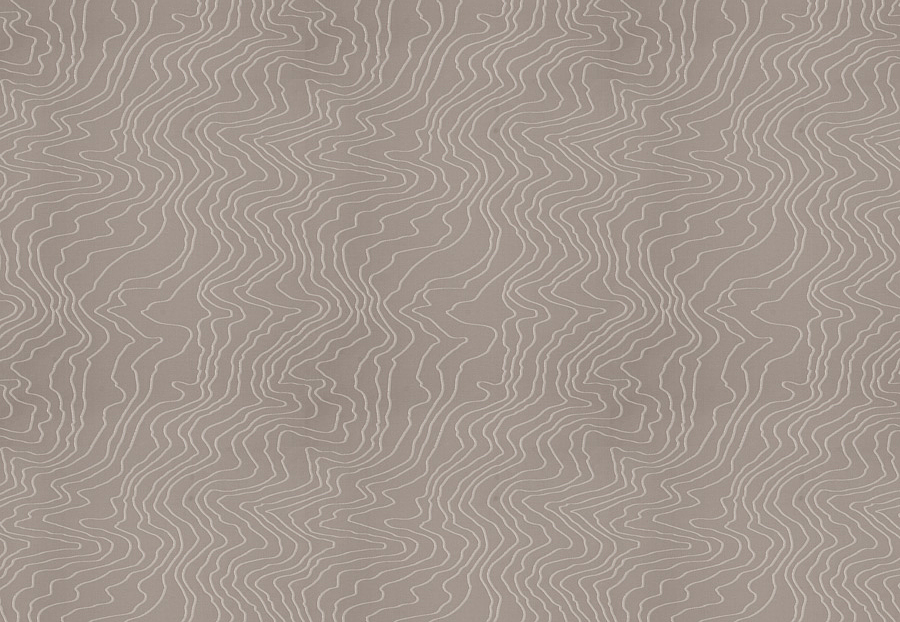 Ткань Fabricut Modern Nuances Vol.II Charcoal Contour lines/Nickel