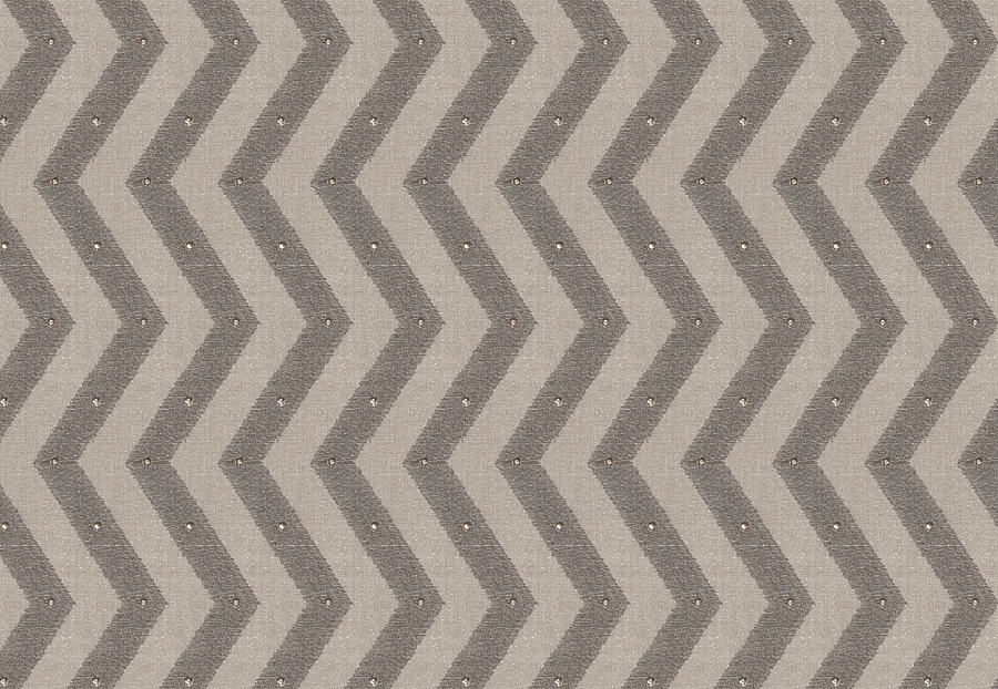 Ткань Fabricut Modern Nuances Vol.II Charcoal Rockfest chevron/Chrome