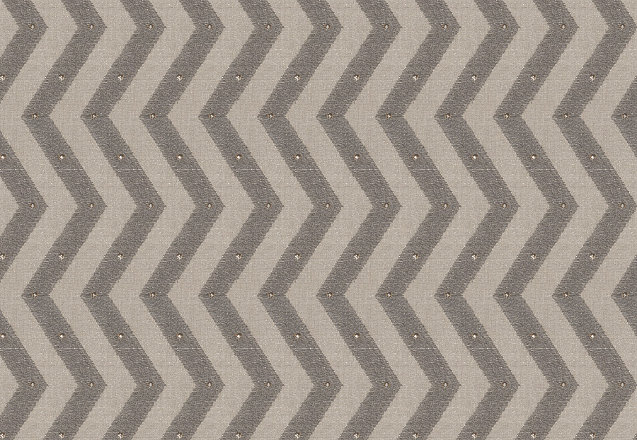 Ткань Fabricut Modern Nuances Vol.II Charcoal Rockfest chevron/Chrome