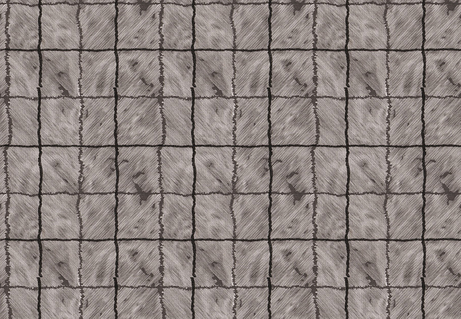 Ткань Fabricut Modern Nuances Vol.II Charcoal Delfest/Black
