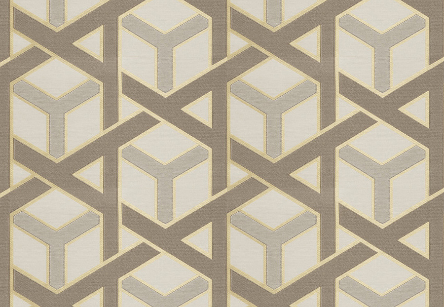Ткань Fabricut Modern Nuances Vol.II Sesame Asterisk/Gold