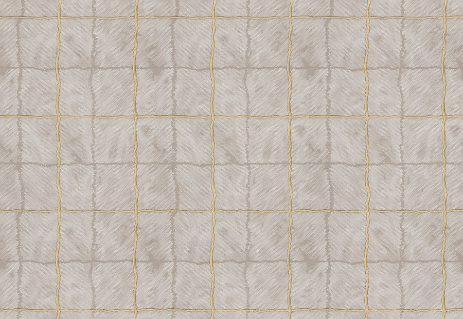 Ткань Fabricut Modern Nuances Vol.II Sesame Delfest/Citron grey
