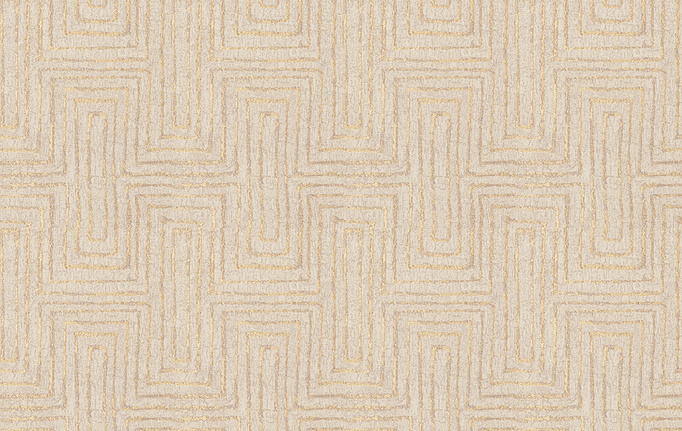 Американская ткань Fabricut, коллекция Modern Nuances Vol.II Sesame, артикул Make music/Gold