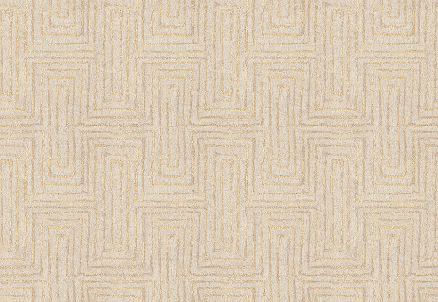 Ткань Fabricut Modern Nuances Vol.II Sesame Make music/Gold