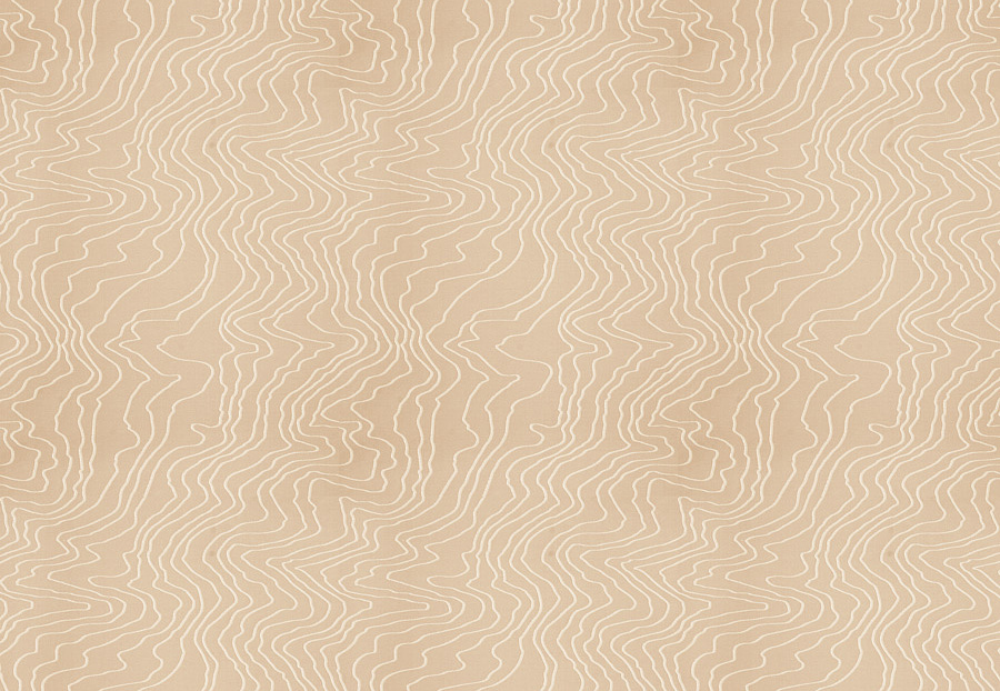 Ткань Fabricut Modern Nuances Vol.II Sesame Contour lines/Natural sparkle