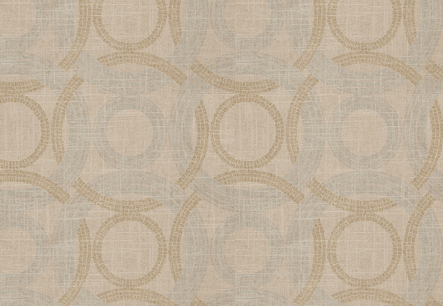 Ткань Fabricut Modern Nuances Vol.II Sesame Roxy rings/Fieldstone
