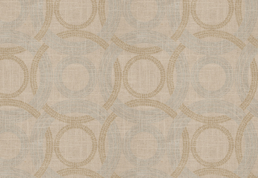Ткань Fabricut Modern Nuances Vol.II Sesame Roxy rings/Fieldstone