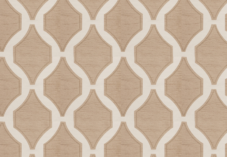 Ткань Fabricut Modern Nuances Vol.II Sesame Pavilion/Truffle