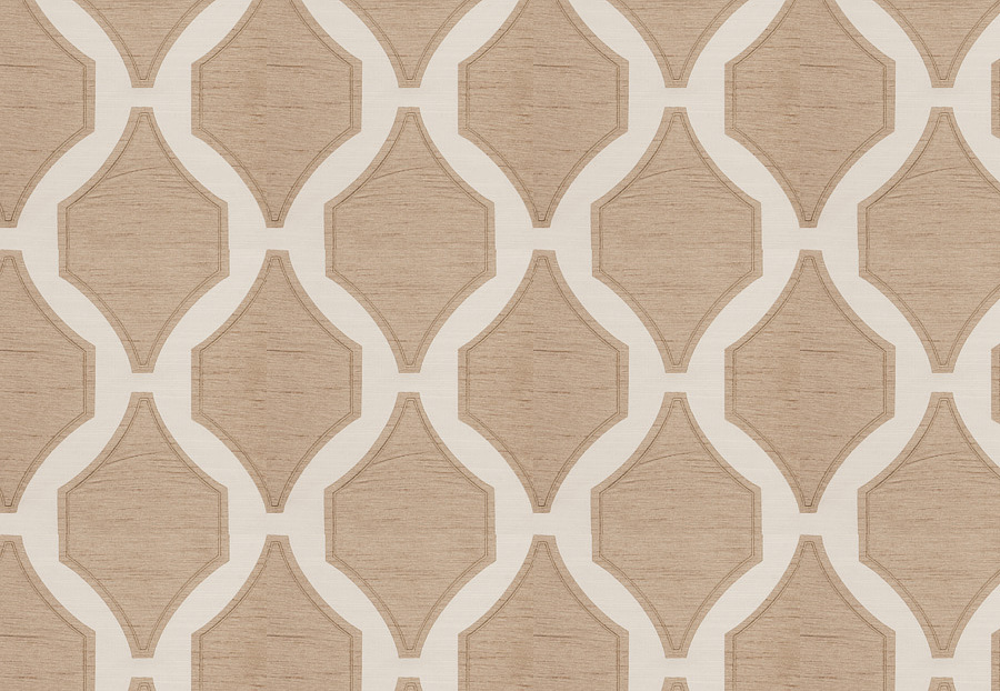 Ткань Fabricut Modern Nuances Vol.II Sesame Pavilion/Truffle