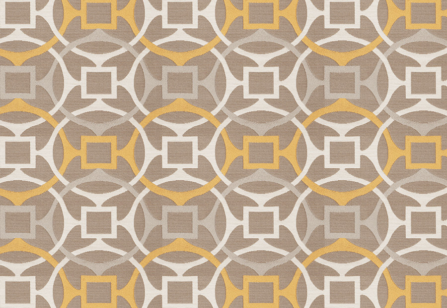 Ткань Fabricut Modern Nuances Vol.II Sesame Juke joint/Lemon