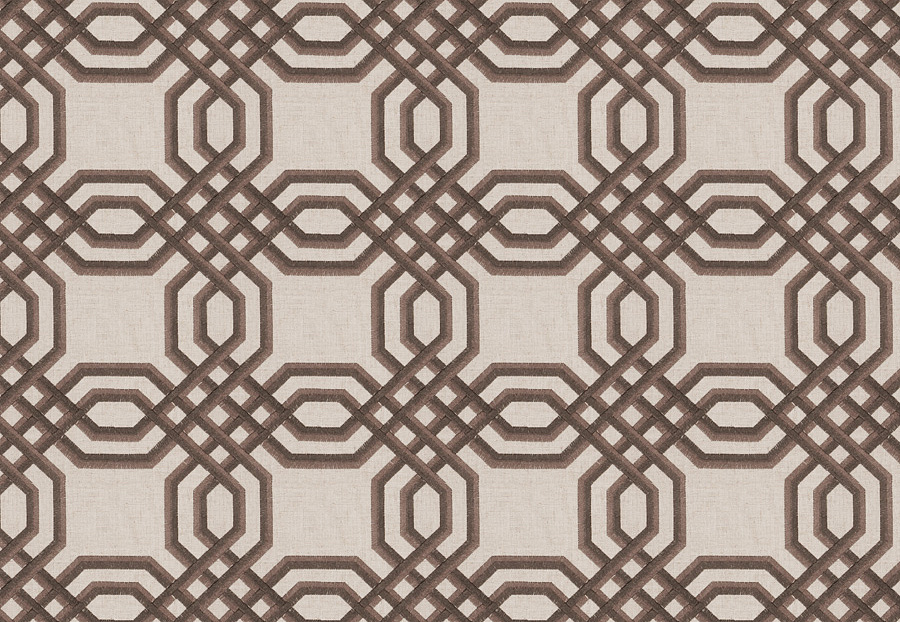 Ткань Fabricut Modern Nuances Vol.II Sesame Westcott/Espresso