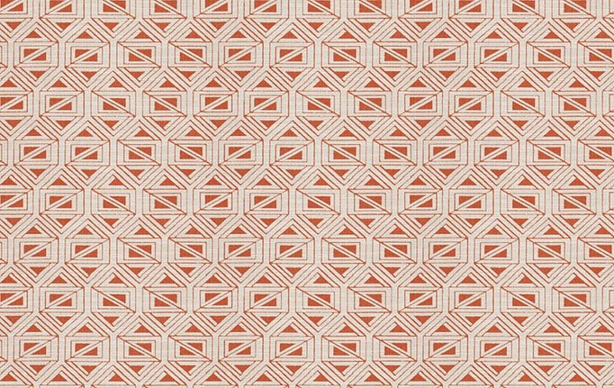 Американская ткань Fabricut, коллекция Nate Berkus-Color Vol.II Canyon, артикул Guisados/Coral