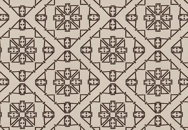 Ткань Fabricut Nate Berkus-Color Vol.II Canyon Olea/Chocolate