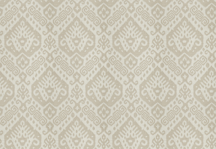 Ткань Fabricut Nate Berkus-Color Vol.II Tuxedo Clark ikat/Dove grey