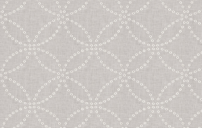 Американская ткань Fabricut, коллекция Pure Elegance Linen Sheers, артикул Full circle/White