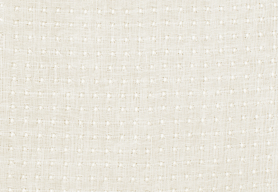 Ткань Fabricut Pure Elegance Linen Sheers Dotten line/Eggshell