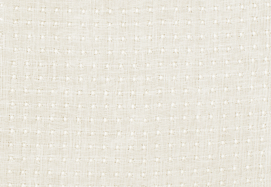 Ткань Fabricut Pure Elegance Linen Sheers Dotten line/Eggshell