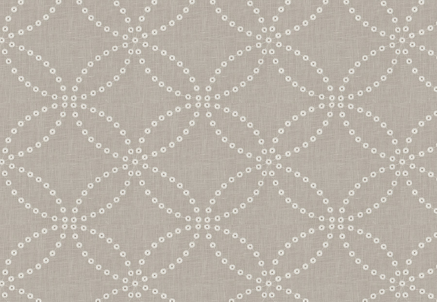 Ткань Fabricut Pure Elegance Linen Sheers Full circle/Ash