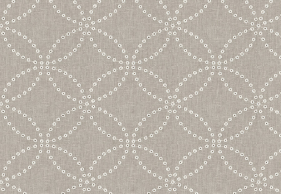Ткань Fabricut Pure Elegance Linen Sheers Full circle/Ash