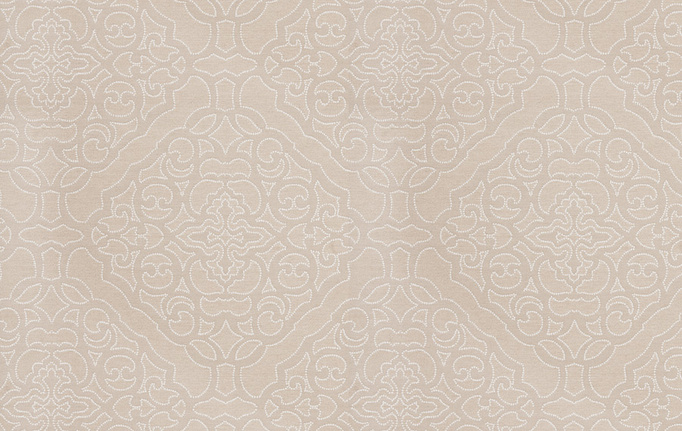 Американская ткань Fabricut, коллекция Silk Nuances Natural, артикул Crowe Damask/Ecru