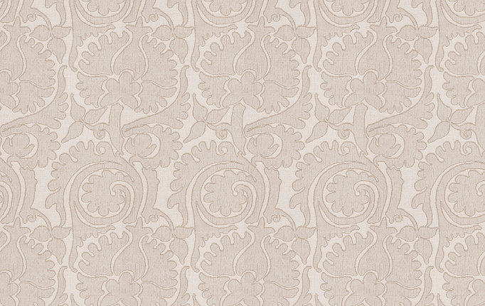Американская ткань Fabricut, коллекция Silk Nuances Natural, артикул Duvall Damask/Sparkle
