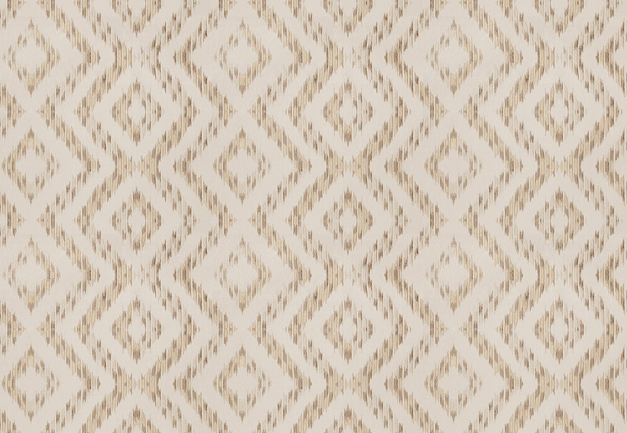Ткань Fabricut Silk Nuances Natural Lauter ikat/Ecru