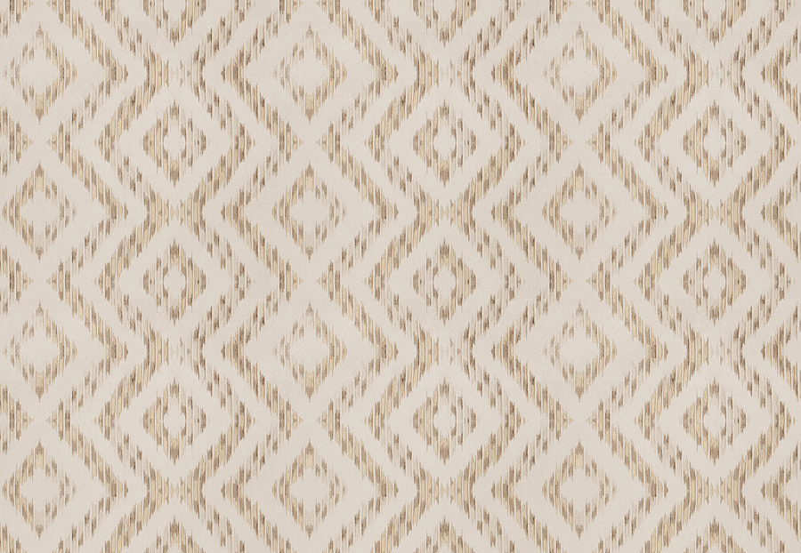 Ткань Fabricut Silk Nuances Natural Lauter ikat/Ecru