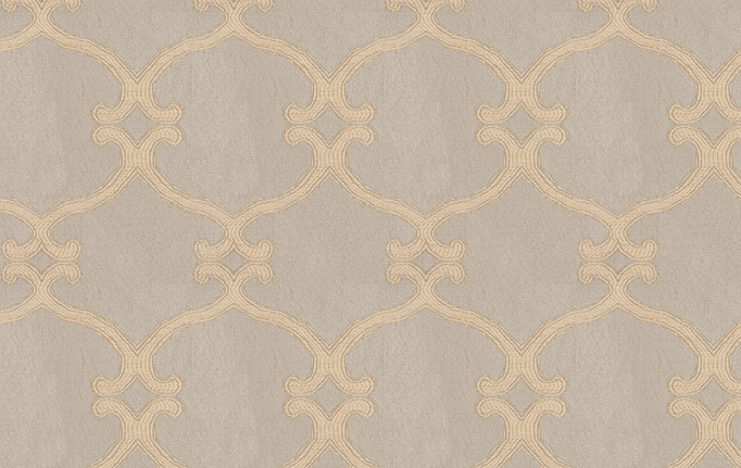 Американская ткань Fabricut, коллекция Silk Nuances Natural, артикул Snipes lattice/Soapstone