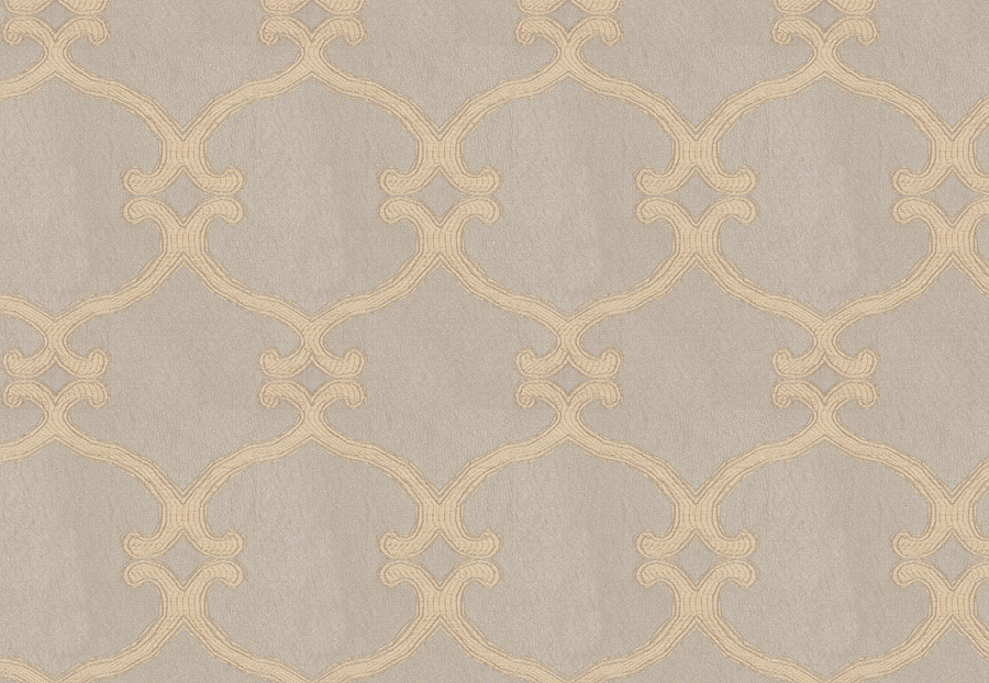 Ткань Fabricut Silk Nuances Natural Snipes lattice/Soapstone