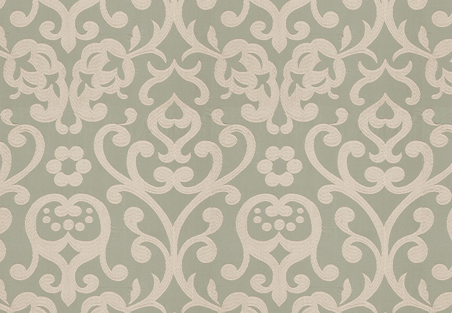 Ткань Fabricut Silk Nuances Opal Emeril/Mist