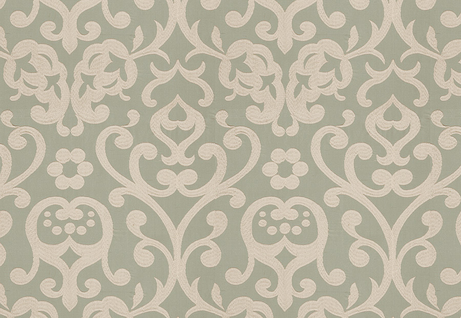 Ткань Fabricut Silk Nuances Opal Emeril/Mist