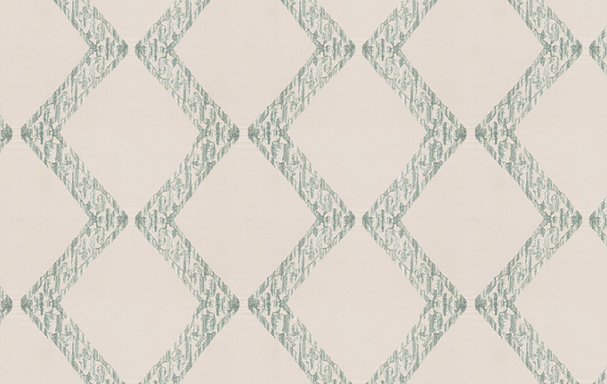 Американская ткань Fabricut, коллекция Silk Nuances Opal, артикул Hargitay/Lagoon