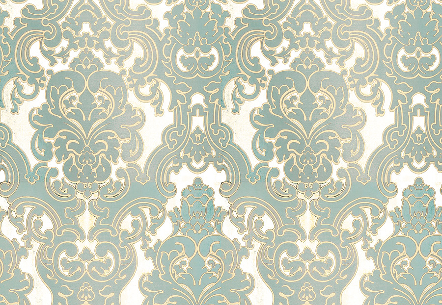Ткань Fabricut Silk Nuances Opal Del toro grand/Mist