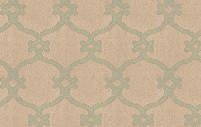 Американская ткань Fabricut, коллекция Silk Nuances Opal, артикул Snipes lattice/Tidewater