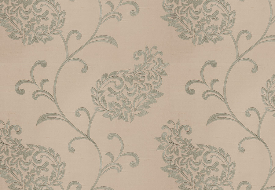 Ткань Fabricut Silk Nuances Opal Liotta paisley/Seamist
