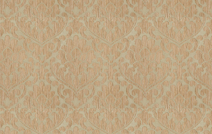 Американская ткань Fabricut, коллекция Silk Nuances Opal, артикул Ledger Damask/Lagoon