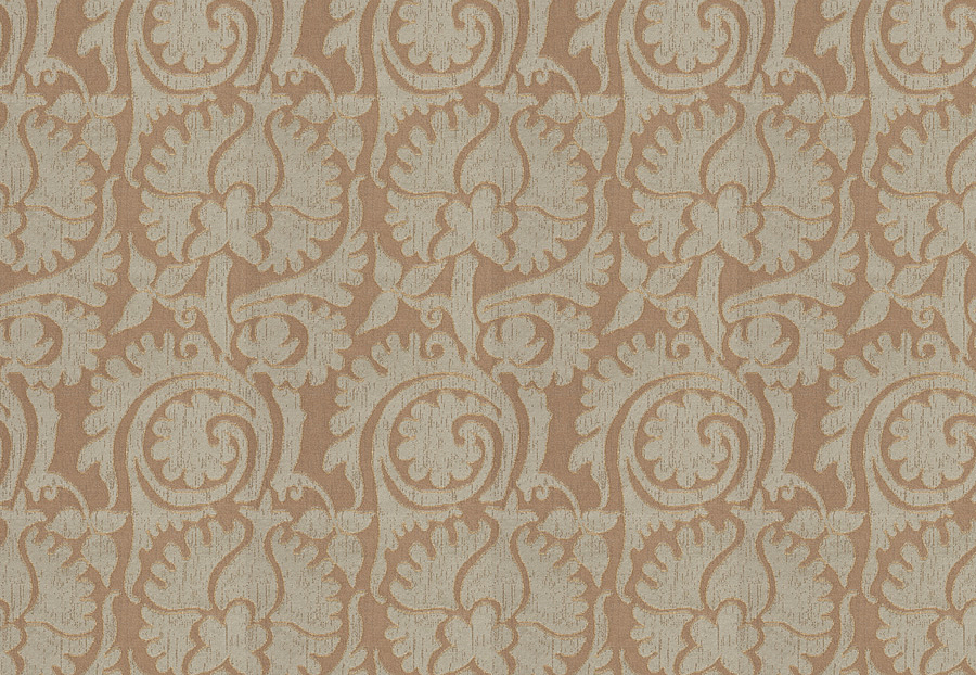 Ткань Fabricut Silk Nuances Opal Duvall Damask/Glimmering lagoon