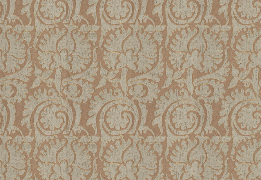 Ткань Fabricut Silk Nuances Opal Duvall Damask/Glimmering lagoon