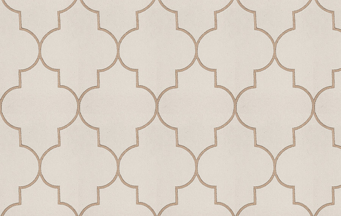 Американская ткань Fabricut, коллекция Statement Sheers Flax, артикул Selia ogee/Pewter