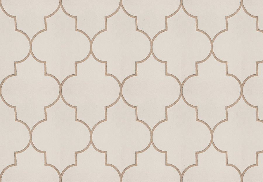 Ткань Fabricut Statement Sheers Flax Selia ogee/Pewter