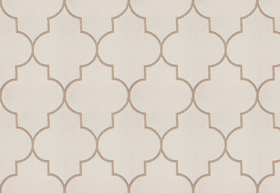 Ткань Fabricut Statement Sheers Flax Selia ogee/Pewter