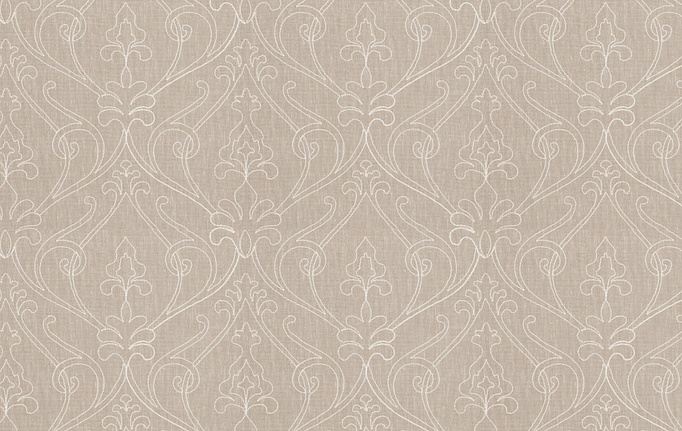 Американская ткань Fabricut, коллекция Statement Sheers Flax, артикул Teddy Damask/Linen
