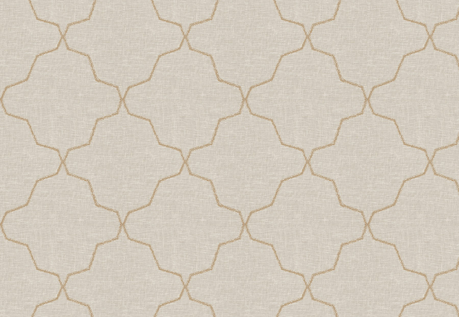 Ткань Fabricut Statement Sheers Flax Leander/Rattan