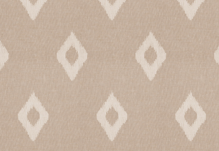 Ткань Fabricut Statement Sheers Flax Abree diamond/Linen