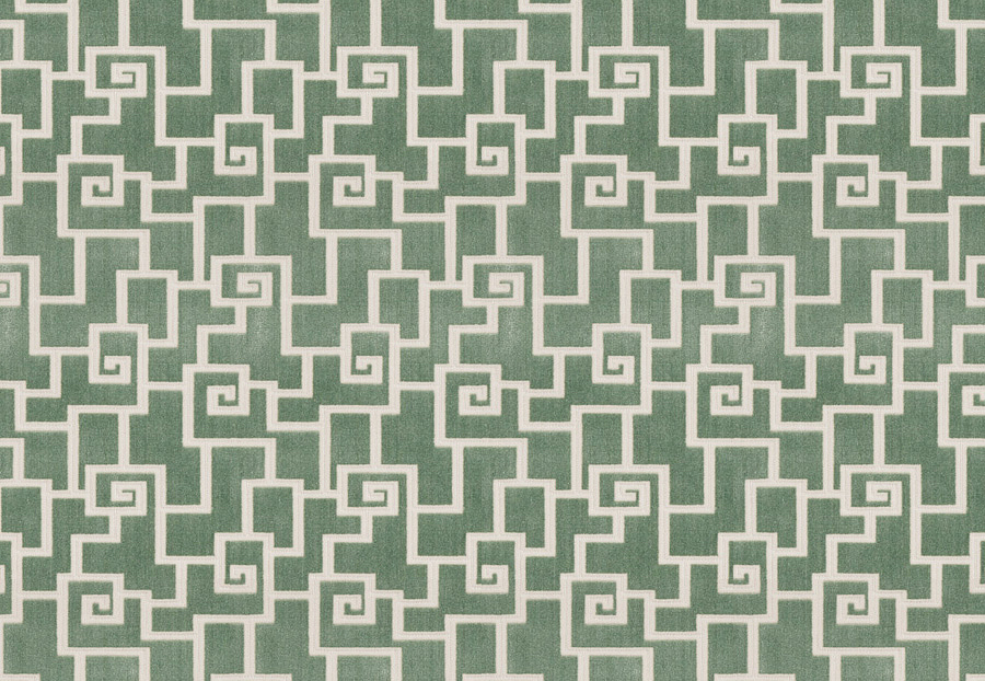 Ткань Fabricut Studio Cut Velvets Upholstery Goshen/Lagoon