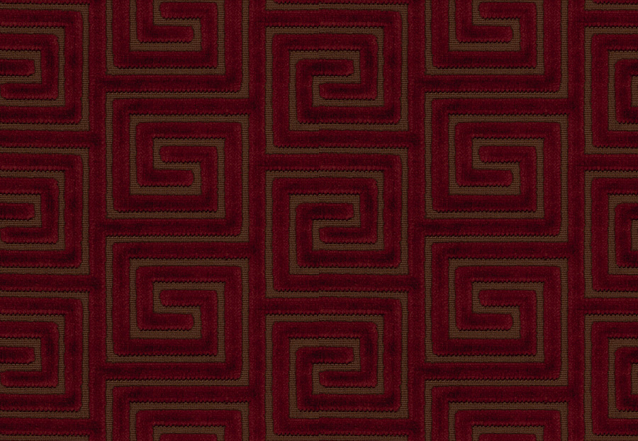Ткань Fabricut Studio Cut Velvets Upholstery Cortland/Chili