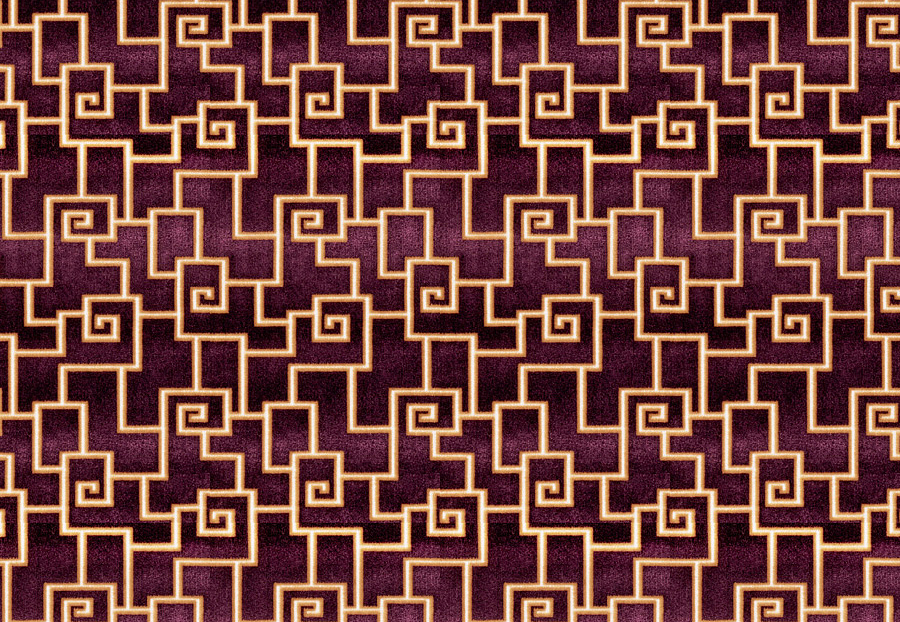 Ткань Fabricut Studio Cut Velvets Upholstery Goshen/Mulberry
